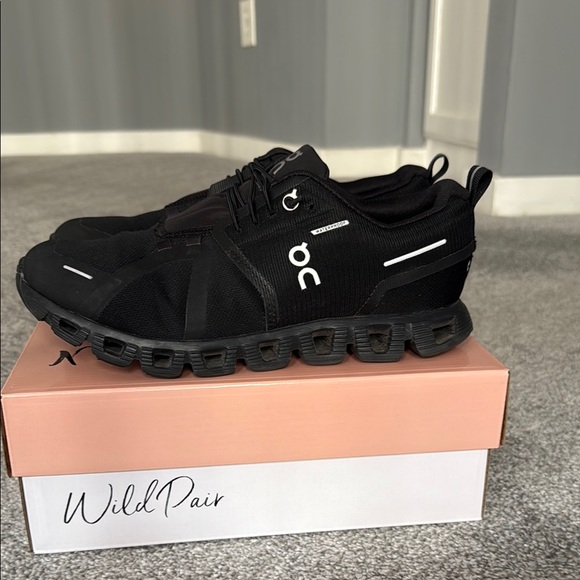 On Running Shoes - On Running Jet Black Athletic Shoes